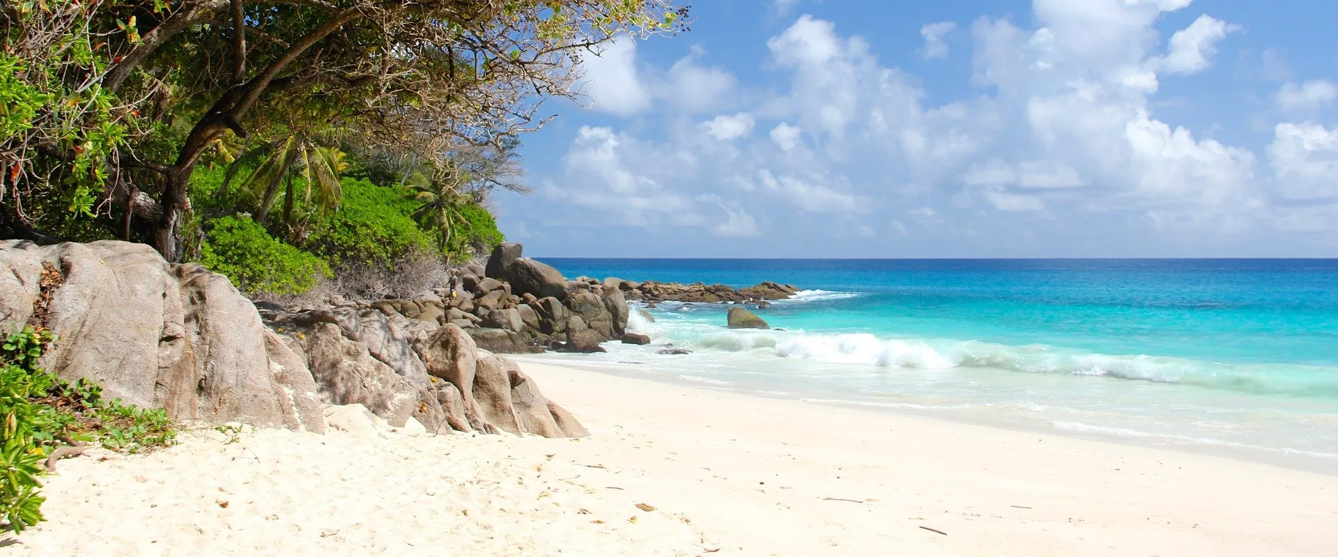 Strand mit Blick auf das Meer
